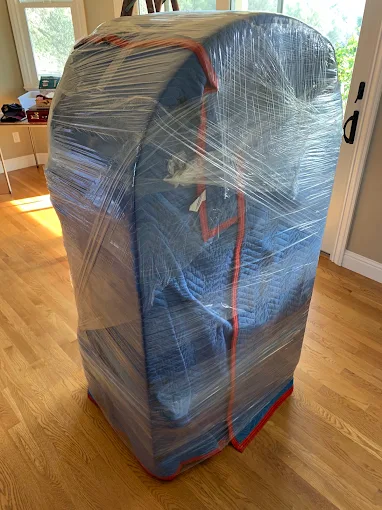 Professional moving team